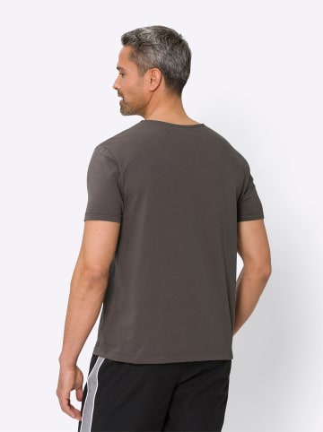 Sieh an! Freizeitshirt in anthrazit