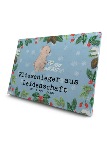 Mr. & Mrs. Panda Adventskalender Fliesenleger Leidenschaft mit S... in Eisblau