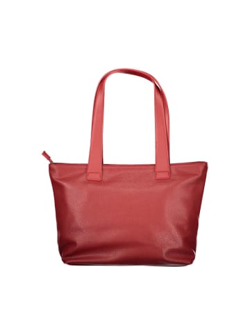 Valentino by Mario Valentino Rot Polyurethan Damen Tasche mit Reißverschluss Verschluss