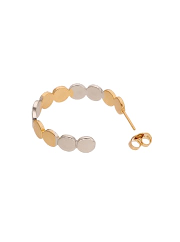 usha WHITE LABEL Women Hoop Earrings in Rose Gold Silver