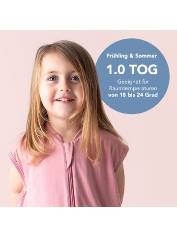 Schlummersack Babyschlafsack, 1.0 TOG in Rosa