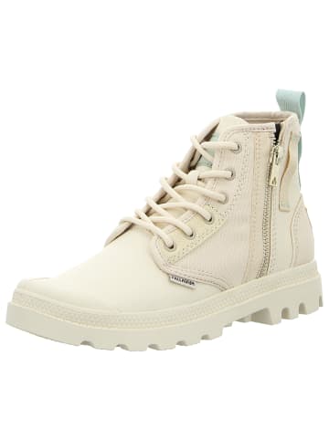 Palladium Schnürstiefelette in beige