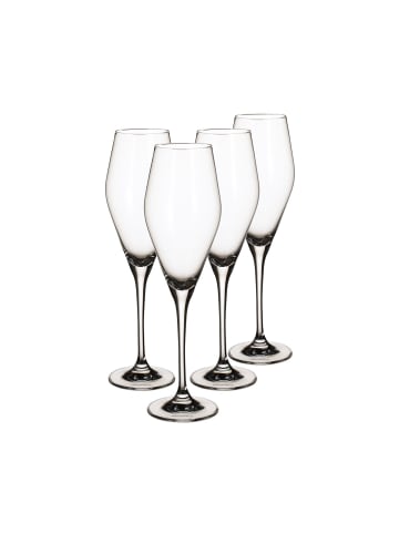 Villeroy & Boch 4er Set Champagnergläser La Divina 260 ml transparent in transparent