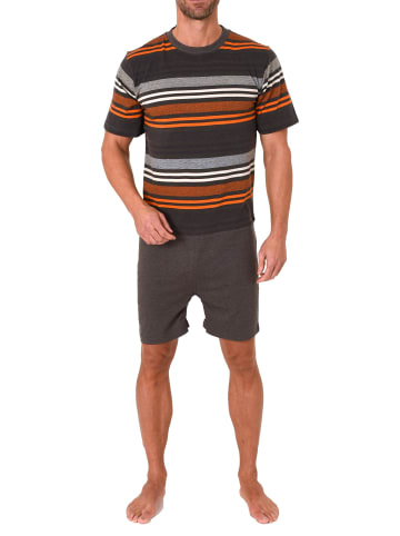 NORMANN Pflegeoverall kurzarm Reißverschluss - 55354 in orange