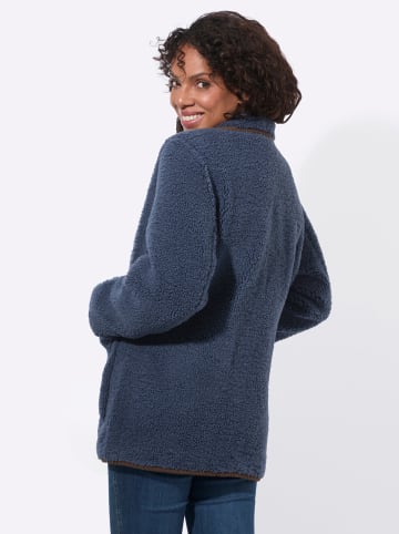 WITT WEIDEN Teddy-Jacke in rauchblau