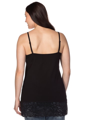 sheego Longtop in schwarz