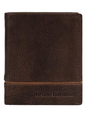 Bruno Banani Geldbörse echt Leder in braun