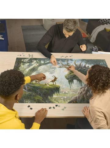 Ravensburger Ravensburger Puzzle 3.000 Teile Der Walddrache erwacht in bunt