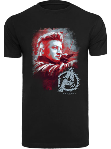 F4NT4STIC T-Shirt Marvel Avengers Endgame Hawkeye Brushed in schwarz