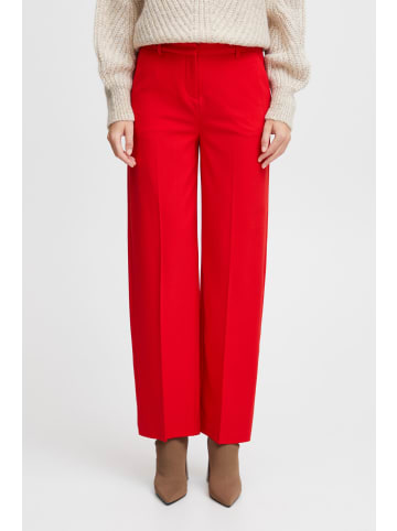 b.young Bundfaltenhose BYDANTA WIDE LEG PANTS 2 - 20806640 in rot