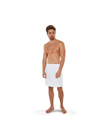 Möve Kilt Sauna in blanc