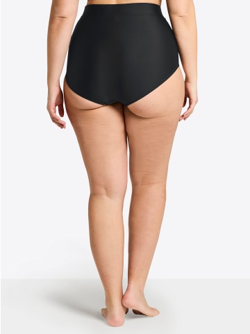 sheego Bikini-Hose in schwarz