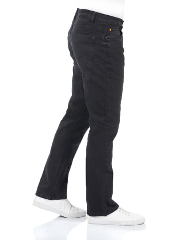 riverso  Jeans RIVFalko bootcut in Schwarz