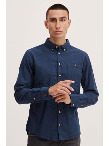BLEND Langarmhemd Shirt 20714318 in blau