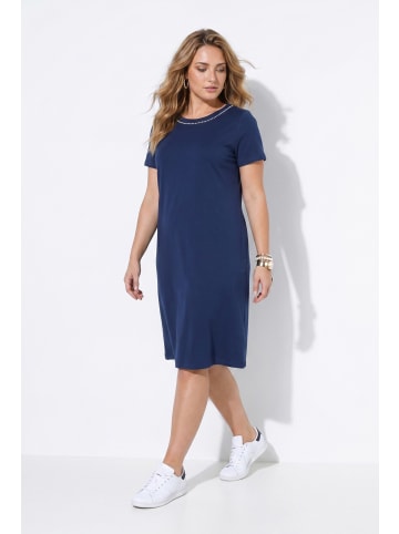MIAMODA Jerseykleid in dunkelblau