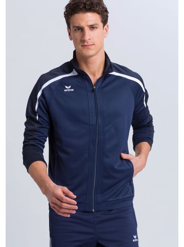 erima Liga 2.0 Polyesterjacke in new navy/dark navy/weiss