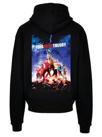 F4NT4STIC Ultra Heavy Hoodie Big Bang Theory Character Poster in schwarz