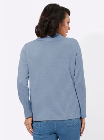 WITT WEIDEN Poloshirt in jeansblau-meliert