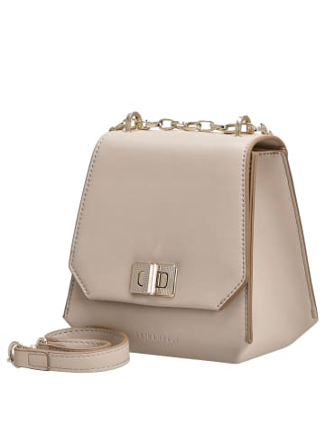 Seidenfelt Örsjö - Umhängetasche 16 cm (black) in beige