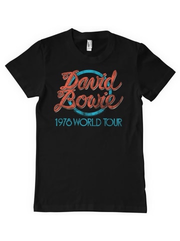 David Bowie T-Shirt "David Bowie 1978 World Tour T-Shirt" in Schwarz
