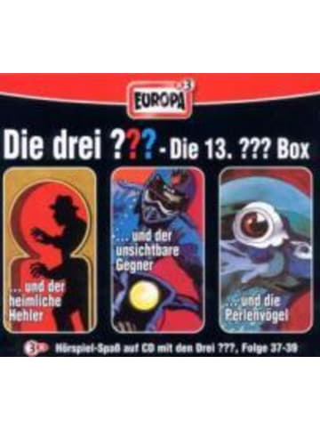 Sony Music Entertainment Die drei ??? Box 13. Folgen 37-39 (drei Fragezeichen) 3 CDs | Die drei ???...