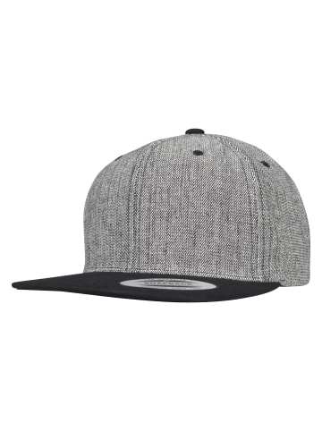 Flexfit Snapback - Classic in black melange/black