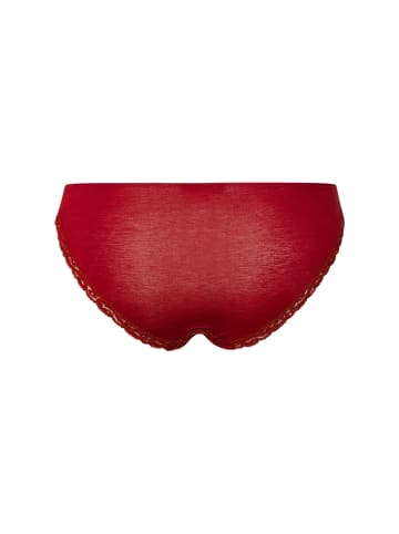 Hanro Minislip Moments in red dahlia