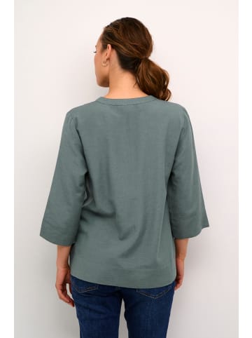 Kaffe Langarm-Bluse KAthea Regular fit in Balsam Green
