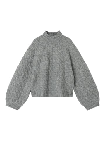 name it Strickpullover in Grey Melange