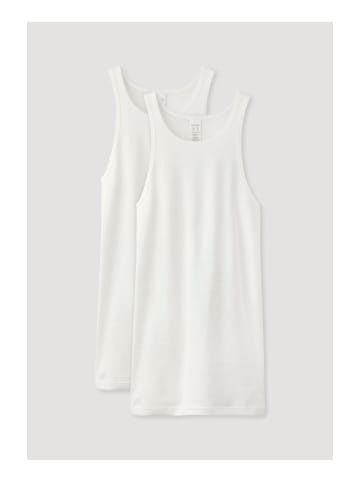 Hessnatur Tanktop in naturweiss