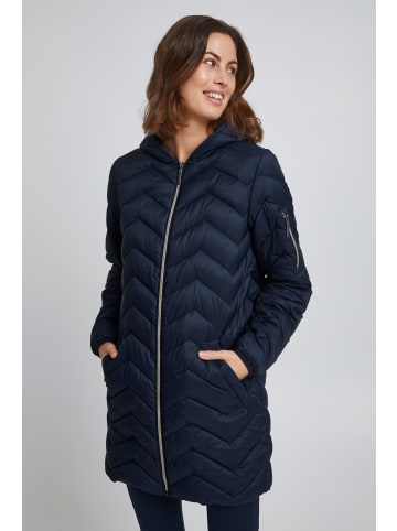 Fransa Steppmantel FRBAPADDING 7 Outerwear - 20610539  Steppmantel mit Kapuze in blau