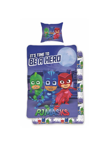 PJ Masks Bettwäsche Zeit für Helden Lila in Bunt