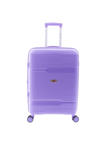 Gladiator 3800 4 Rollen Trolley 67 cm mit Dehnfalte in lavender