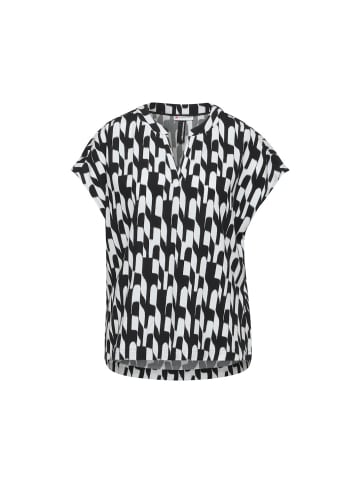 Street One Halbarmbluse in Black