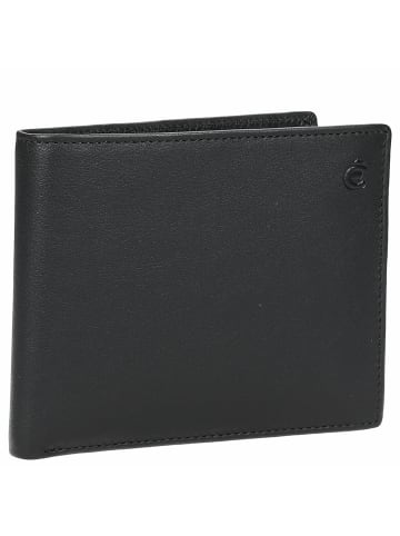 Esquire Logo - Geldbörse 8 cc 12 cm RFID in schwarz