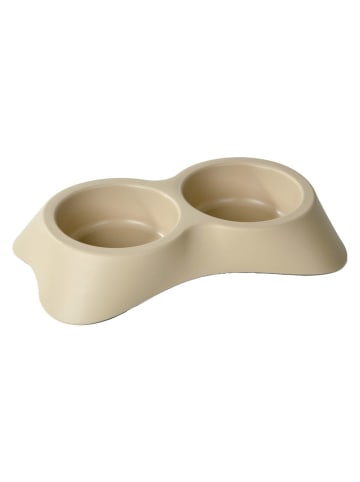 Love Story Doppelnapf in beige