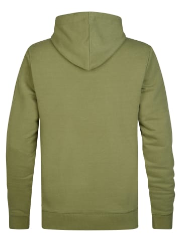 Petrol Industries Artwork Hoodie Repair in Grün