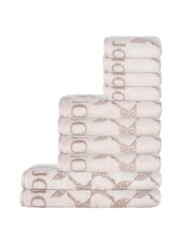 JOOP! Handtuch 10er Pack in Creme