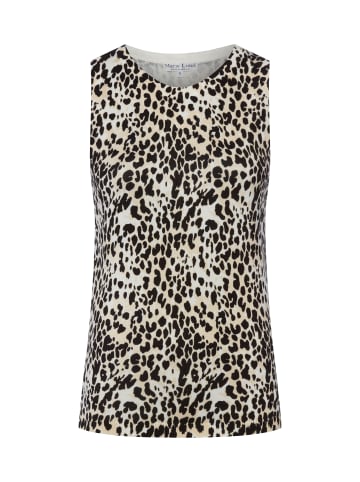 Marie Lund Top in sand schwarz - 0001