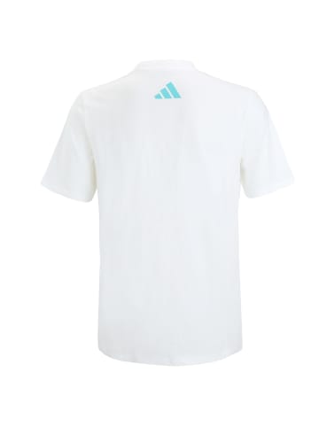 adidas Mercedes AMG Formula one Team DNA T Shirt in Weiß