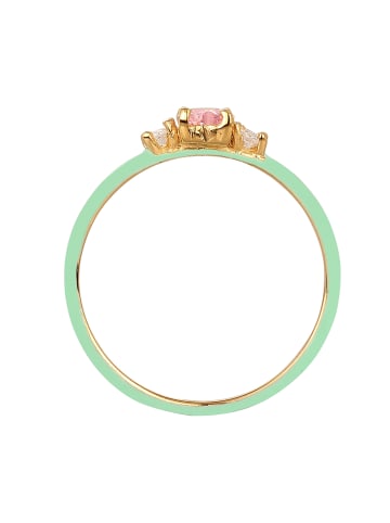 Elli Ring 925 Sterling Silber in Gold