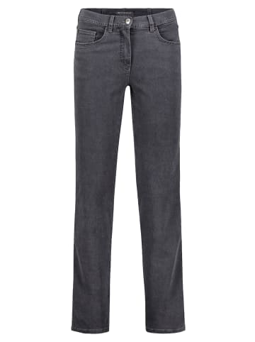 Betty Barclay Stretch-Hose mit elastischem Bund in Grey Denim