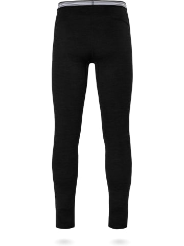 Normani Outdoor Sports Herren Merino Unterhose Gold Coast in Schwarz