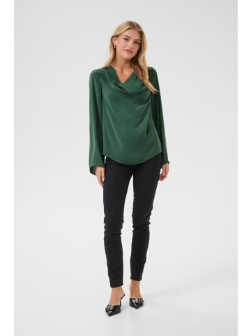 Kaffe Langarm-Bluse KAariel in Garden Topiary