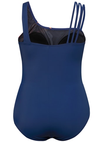 Ulla Popken Badeanzug in dunkelindigo