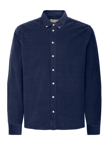 BLEND Langarmhemd BHShirt in Blau