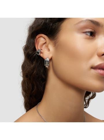 LIEBESKIND BERLIN Ear Cuff Steel Diamond in silber