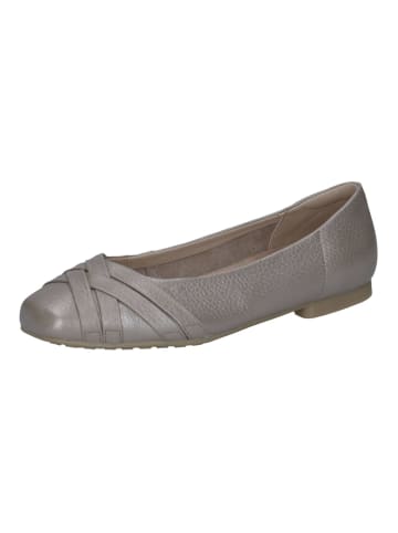 Caprice Ballerinas in Stone