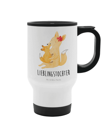 Mr. & Mrs. Panda Kaffeebecher To Go Fuchs Mama mit Spruch in Weiß