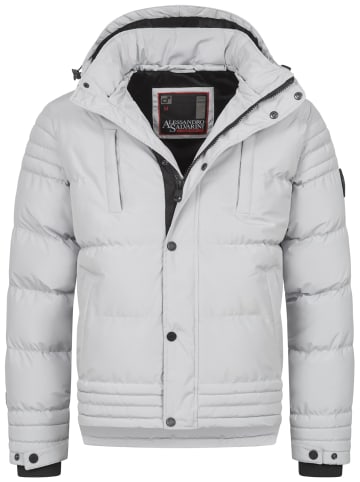 Alessandro Salvarini Winterjacke AS-281 in Grau